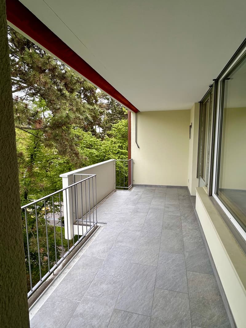 Spacious 5-room apartment with balcony, beautiful view & extra room on the ground floor (in building rights) (7)