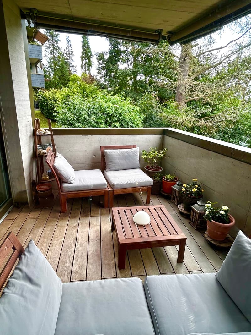 Appartamento moderno 3.5 locali con balconi e bella vista a Riehen (8)