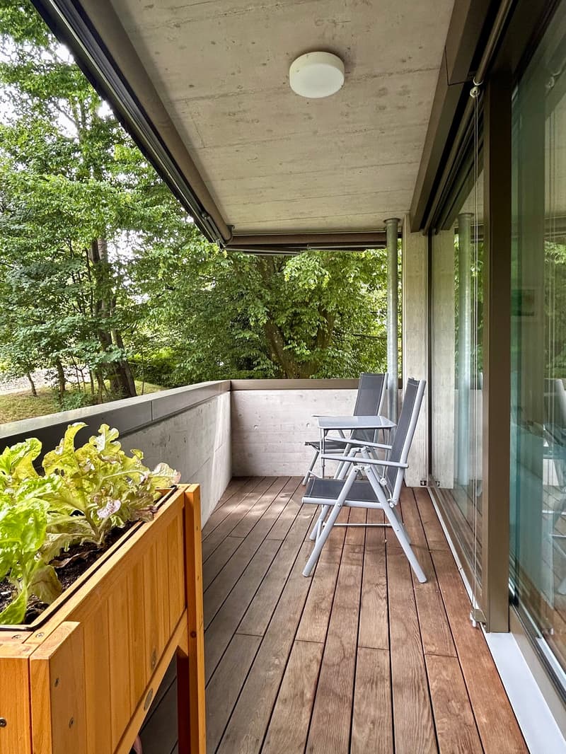Appartamento moderno 3.5 locali con balconi e bella vista a Riehen (4)