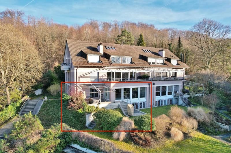 Exklusive 6.5-Zimmer-Wohnung auf zwei Ebenen mit Weitblick in Riehen (1)
