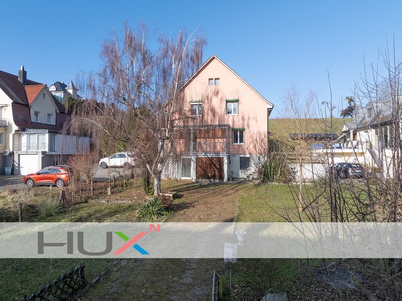 Älteres, freistehendes 5,5-Zimmer-Einfamilienhaus in Büsingen auf grossem Grundstück (1)