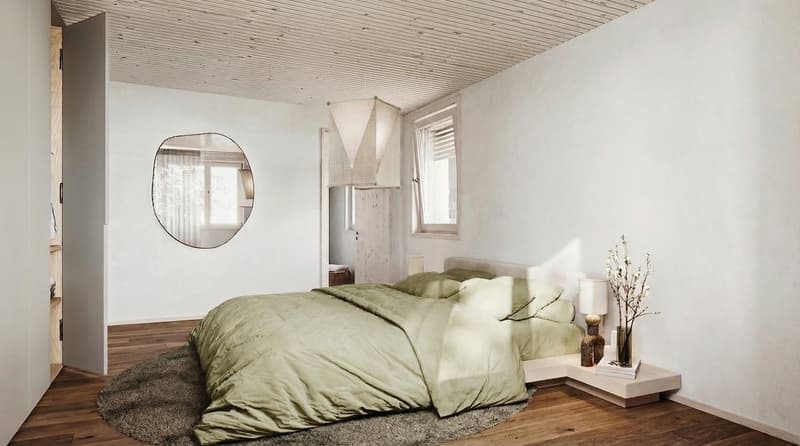 Healthy, modern living in a 5.5-room new attic apartment in a quiet location in Wittenwil (2)