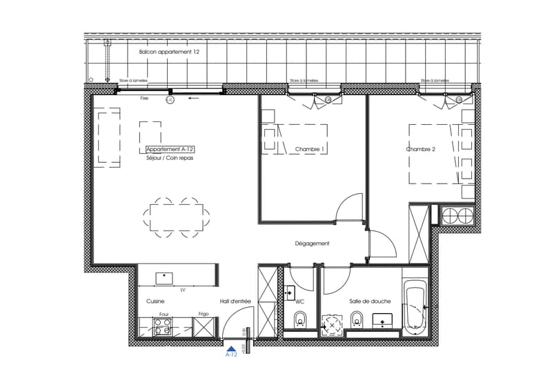 Magnifique appartement neuf de 2.5 pièces avec balcon (5)