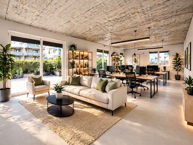 Crea un luogo che attrae? Superficie commerciale con terrazza di ca. 115m2 (5)