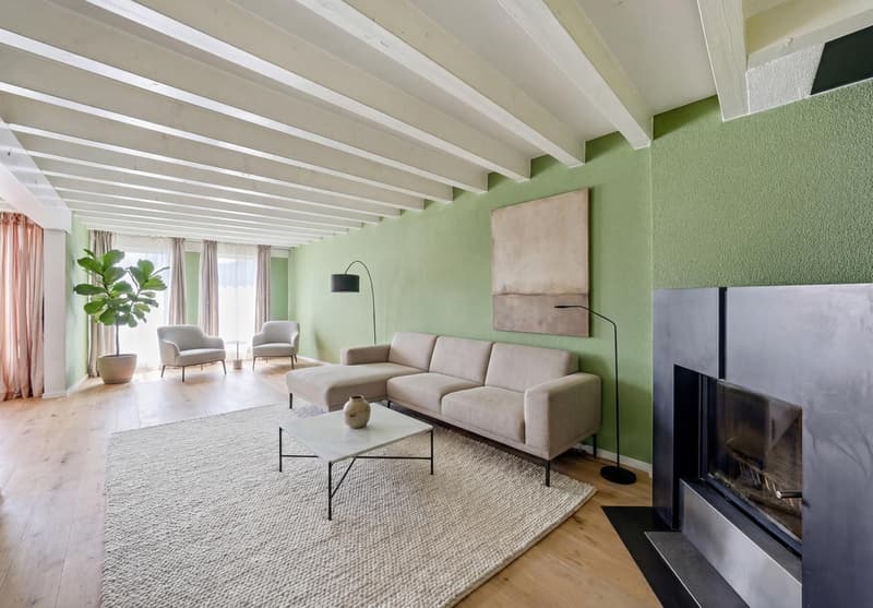 Prächtiges Duplex mit 3.5 Zimmern und Garten (3)