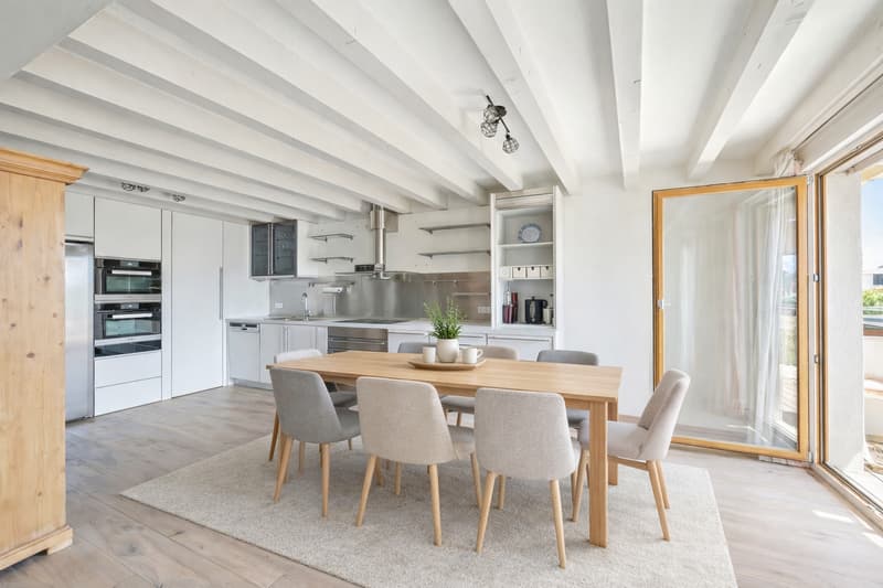 Prächtiges Duplex mit 3.5 Zimmern und Garten (2)