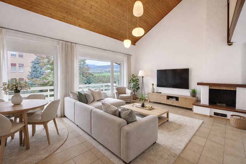 Duplex-Penthouse mit 5,5 Zimmern in Bursinel (2)