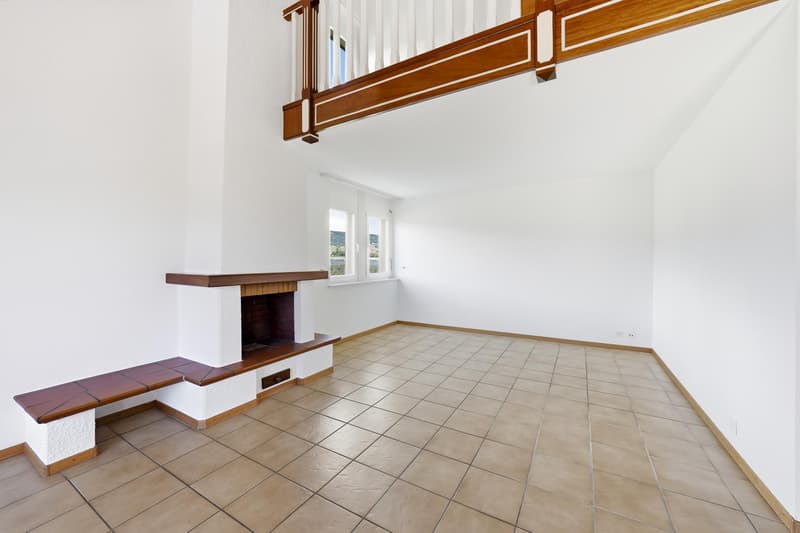 Charmanter Apartment mit 5,5 Zimmern und Kamin im 1. Stock eines kleinen Gebäudes (3)