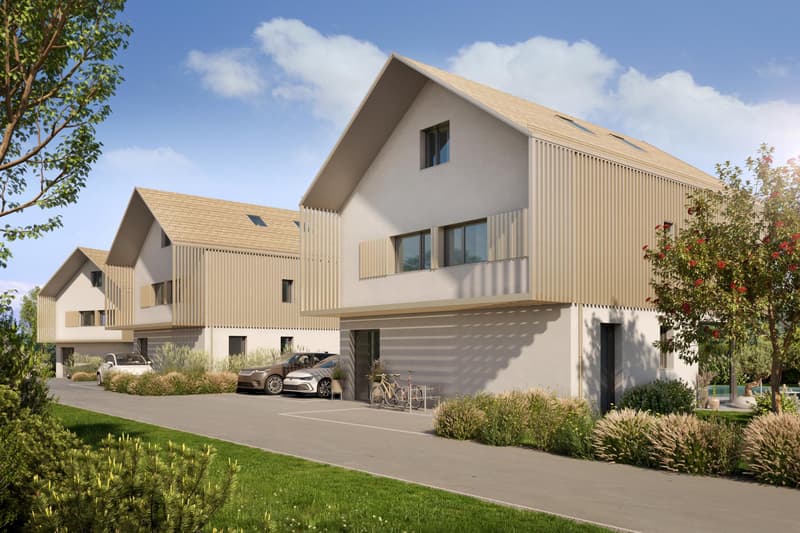 Promotion de cinq villas individuelles à Chavannes-de-Bogis (5)