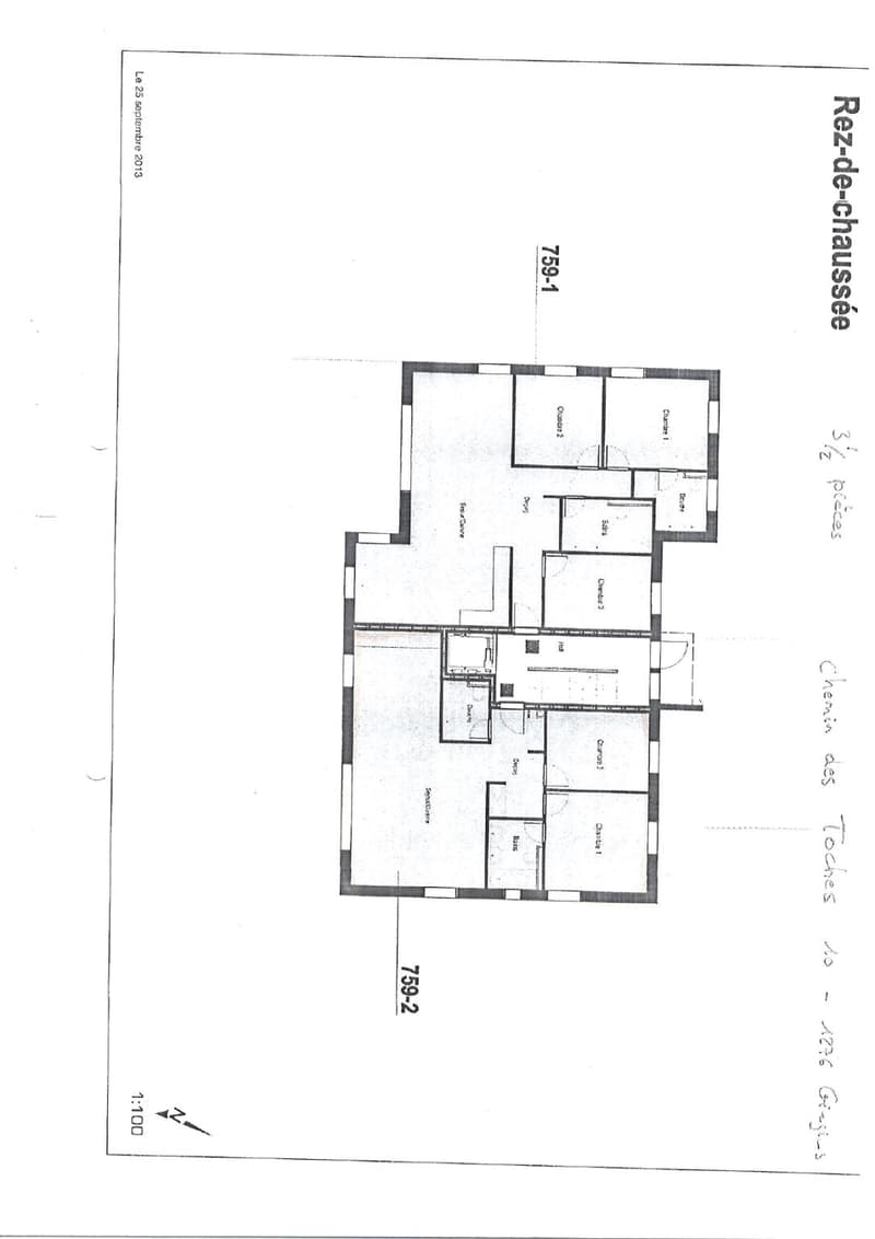 Bel appartement de 3.5 pièces au rez avec jardin à Gingins (9)