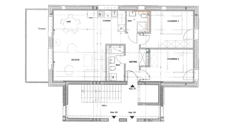 Appartement de 3.5 pièces dans les combles (2)