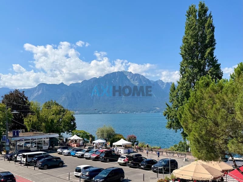En Exclusivité ! Sublime 4,5 pièces face au débarcadère de Montreux (1)