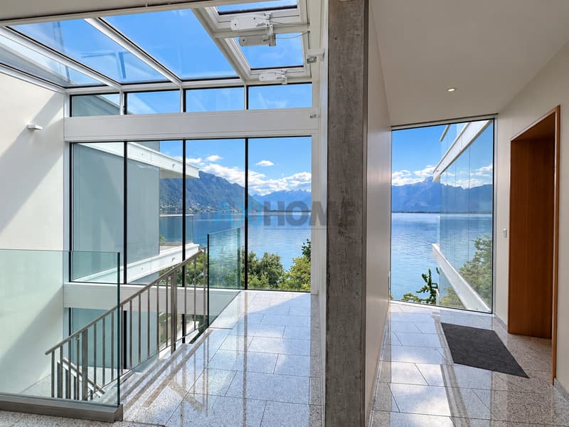 MONTREUX - Adresse d'exception en première ligne face au Léman (7)
