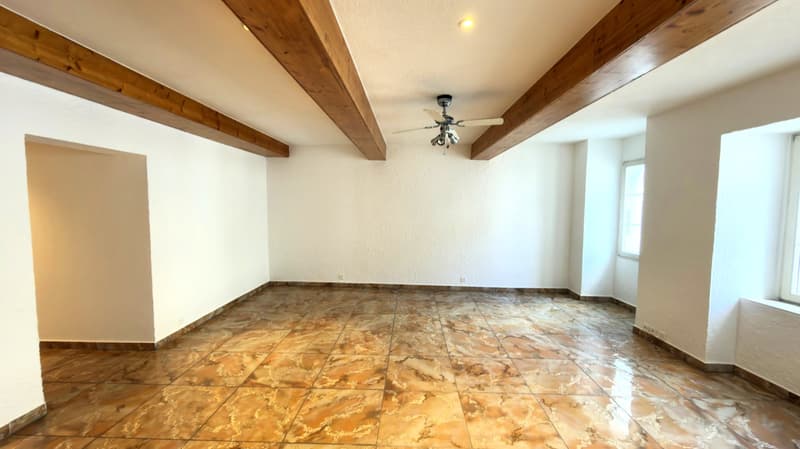Helles Loft mit sichtbaren Dachbalken zur Miete in Martigny-Bourg (1)
