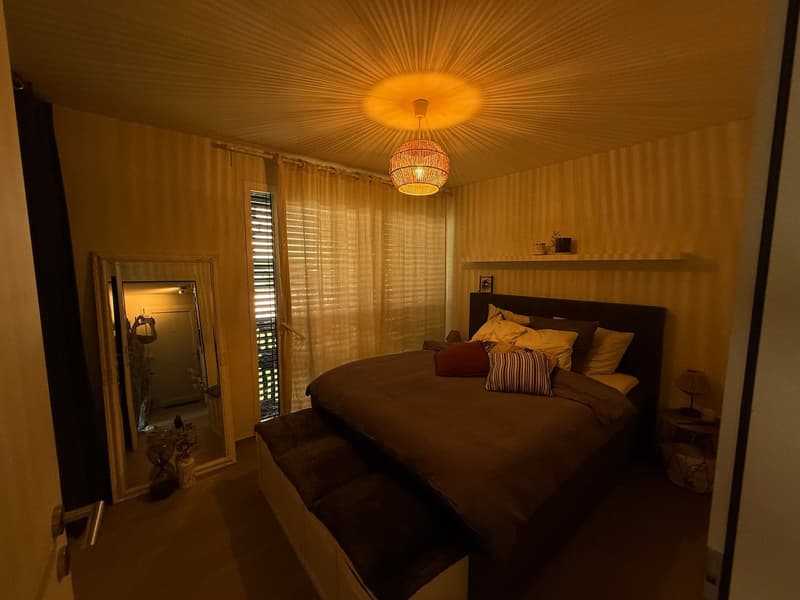 Charmantes 2-Zimmer-Wohnung mit privater Balkon-Terrasse in Martigny (5)