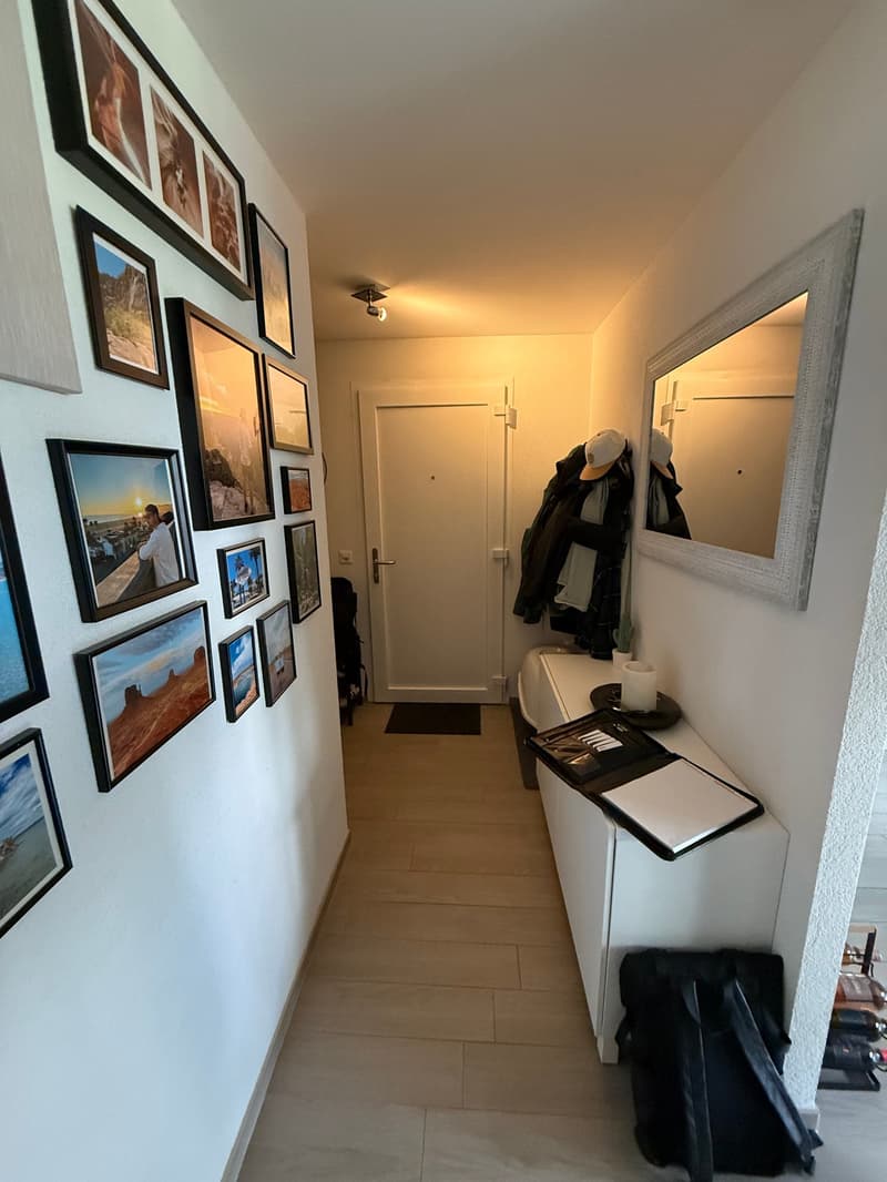 Charmantes 2-Zimmer-Wohnung mit privater Balkon-Terrasse in Martigny (6)