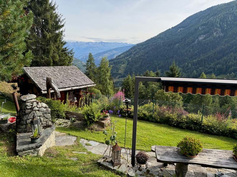 Summer Chalet and its Mazot / La Coûte (Hérémence) / EXCLUSIVITY (8)