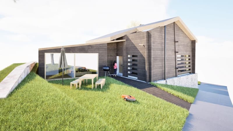 Barn / Building permit in force / Grône / EXCLUSIVITY (3)