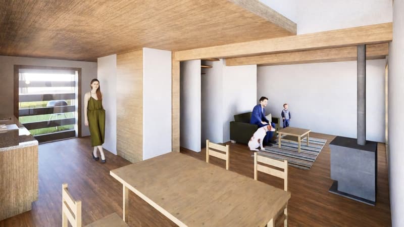 Barn / Building permit in force / Grône / EXCLUSIVITY (4)