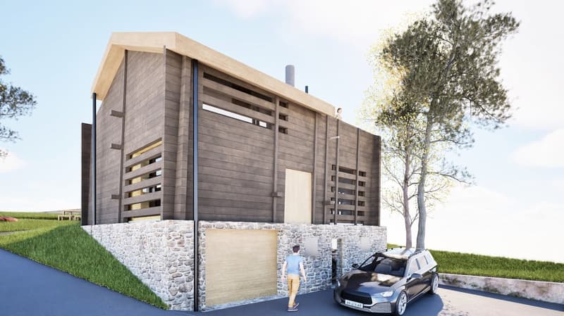 Barn / Building permit in force / Grône / EXCLUSIVITY (2)
