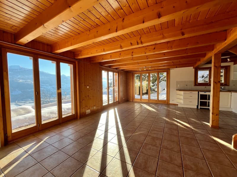 Chalet "Shambhala" - 3.5 rooms and 120 m2 - Aven (Conthey) - EXCLUSIVITY (4)