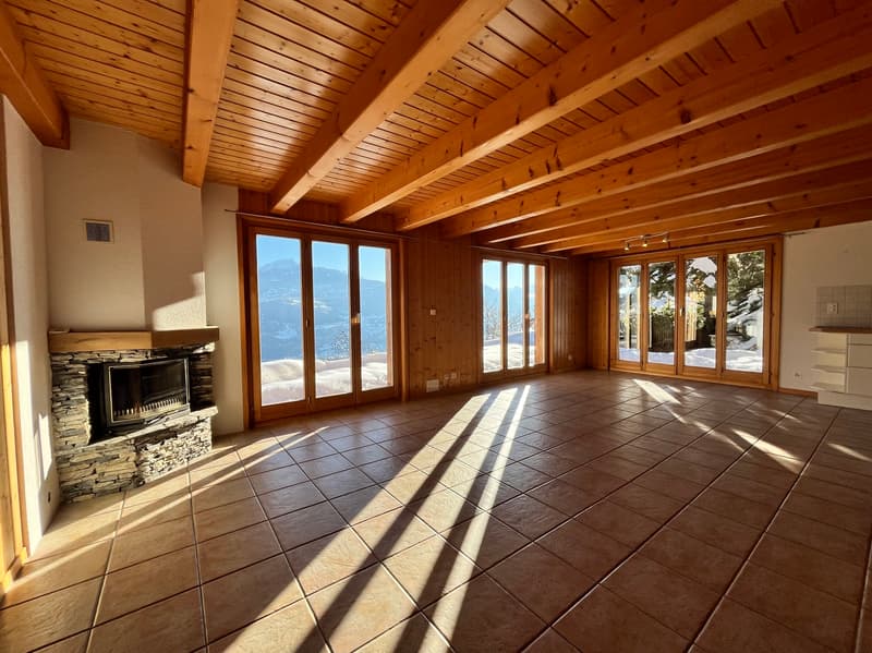 Chalet "Shambhala" - 3.5 rooms and 120 m2 - Aven (Conthey) - EXCLUSIVITY (2)