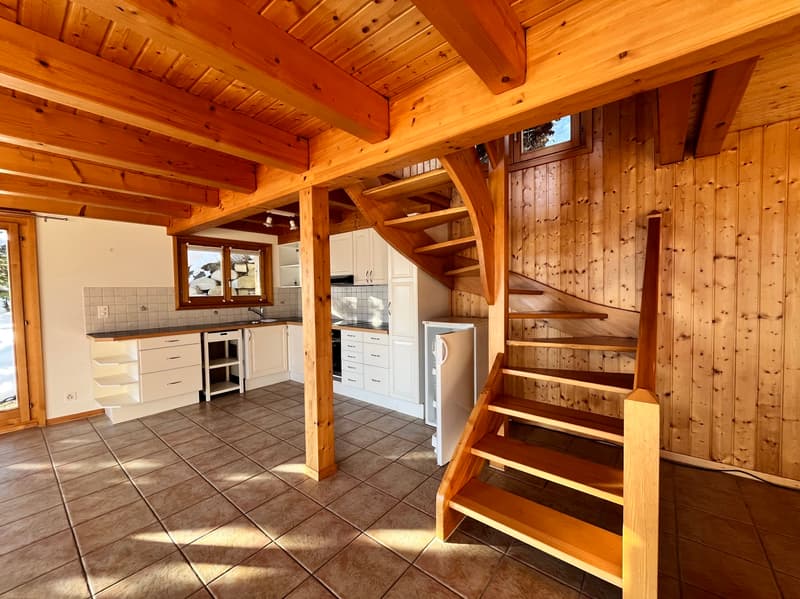 Chalet "Shambhala" - 3.5 rooms and 120 m2 - Aven (Conthey) - EXCLUSIVITY (8)