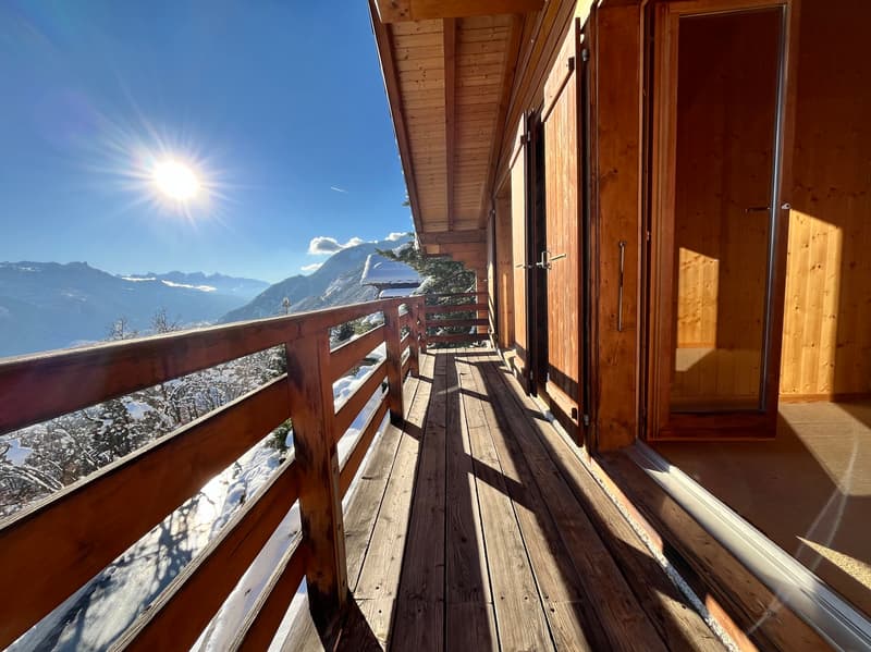 Chalet "Shambhala" - 3.5 rooms and 120 m2 - Aven (Conthey) - EXCLUSIVITY (10)