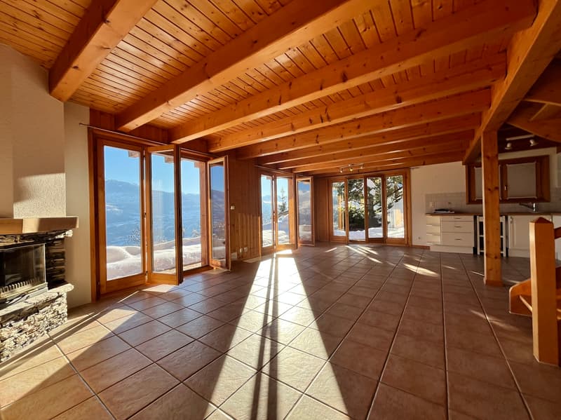 Chalet "Shambhala" - 3.5 rooms and 120 m2 - Aven (Conthey) - EXCLUSIVITY (3)