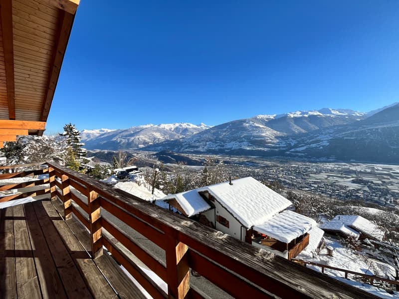 Chalet "Shambhala" - 3.5 rooms and 120 m2 - Aven (Conthey) - EXCLUSIVITY (11)