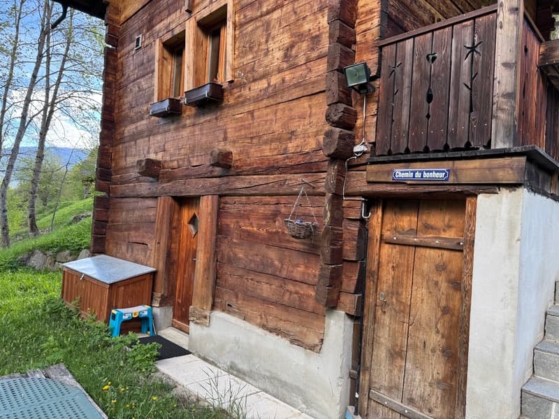 Chalet and small raccard - Euseigne (Val d'Hérens) - EXCLUSIVITY (3)