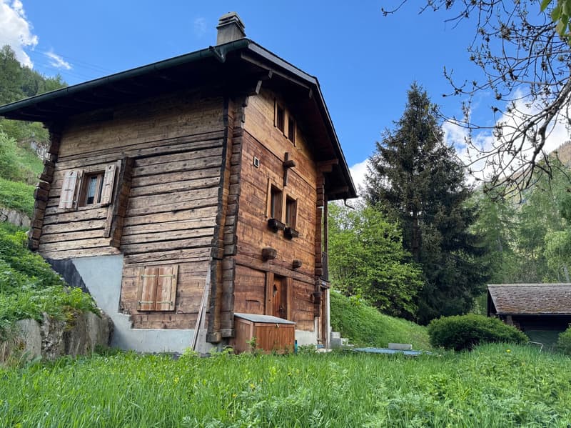 Chalet and small raccard - Euseigne (Val d'Hérens) - EXCLUSIVITY (4)