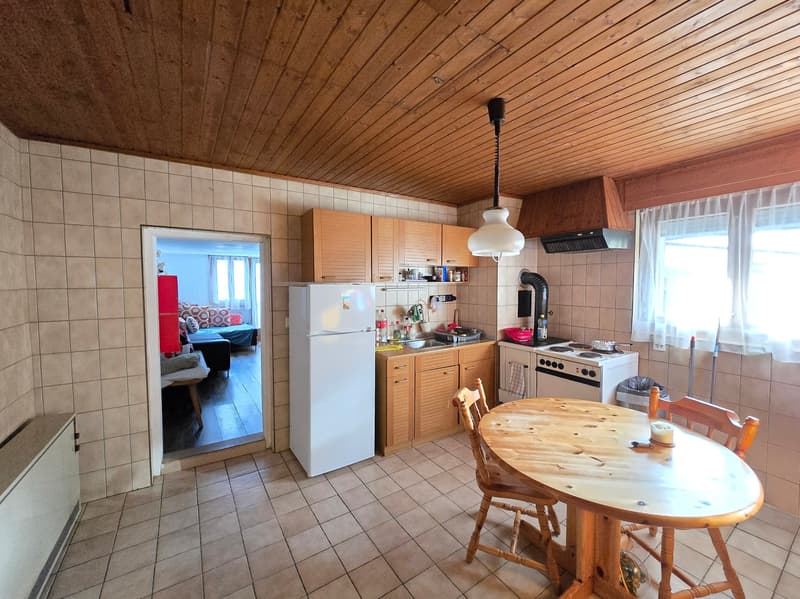 Appartement 2.5 pces / Rés. secondaire autorisée / Chermignon (1)