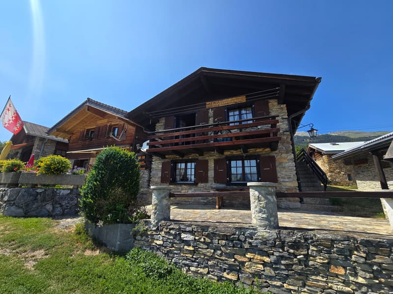 Chalet "Clô di Meitra" / Midway Ayent and Anzère / EXCLUSIVITY (2)