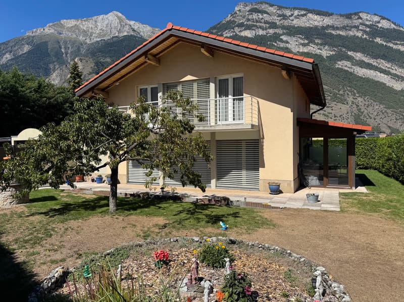 Villa "Petite Arvine" / 4.5 pces / Saxon / réf. 10262605 / EXCLUSIVITE (1)