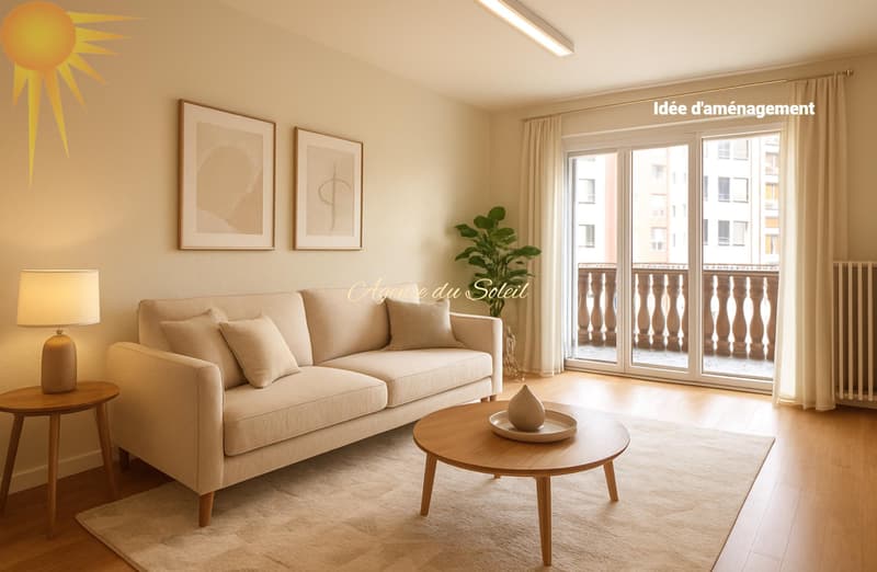 Plein coeur de Crans ! Lumineux appartement traversant de 4.5 pièces avec une chambrette complémentaire ! (4)