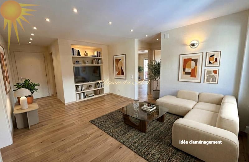 Plein coeur de Crans ! Lumineux appartement traversant de 4.5 pièces avec une chambrette complémentaire ! (2)