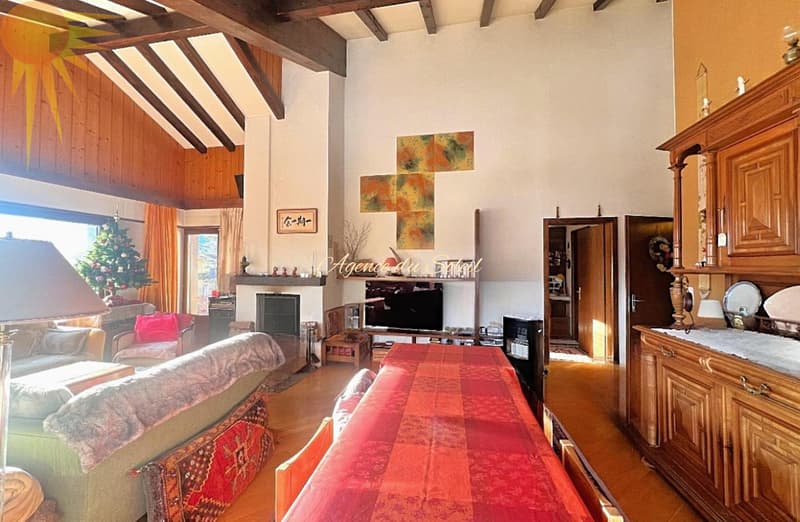 Superbe maison de 2 appartements séparés, à 5 minutes en voiture de Crans-Montana (5)