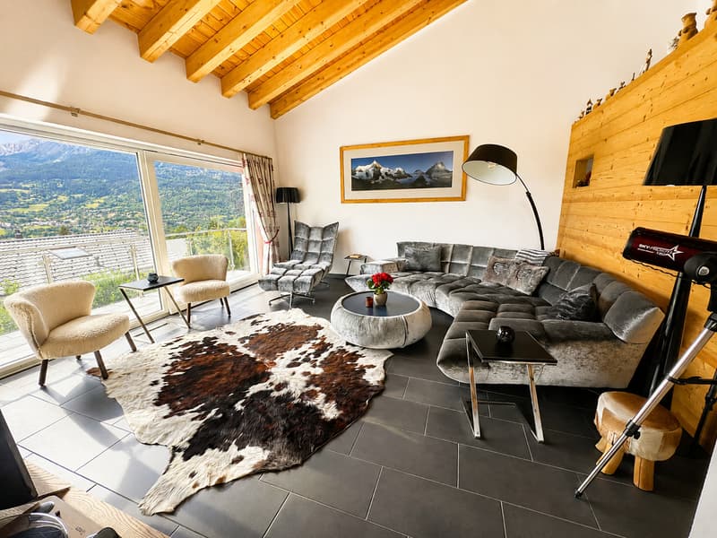 À louer à la semaine, splendide maison moderne et contemporaine de 3.5 pièces à Lens ! (3)