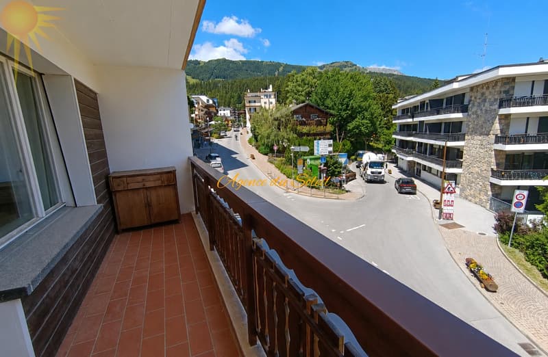 Au coeur de Crans, spacieux appartement traversant de 2.5 pièces avec 2 balcons ! (4)