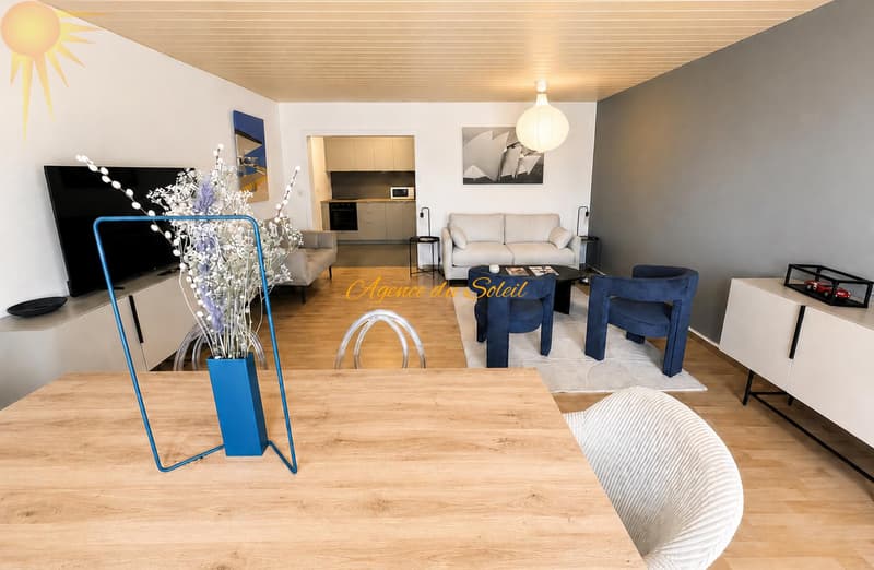 À louer (saison hiver) ce cosy et vaste studio au centre de Crans ! (4)