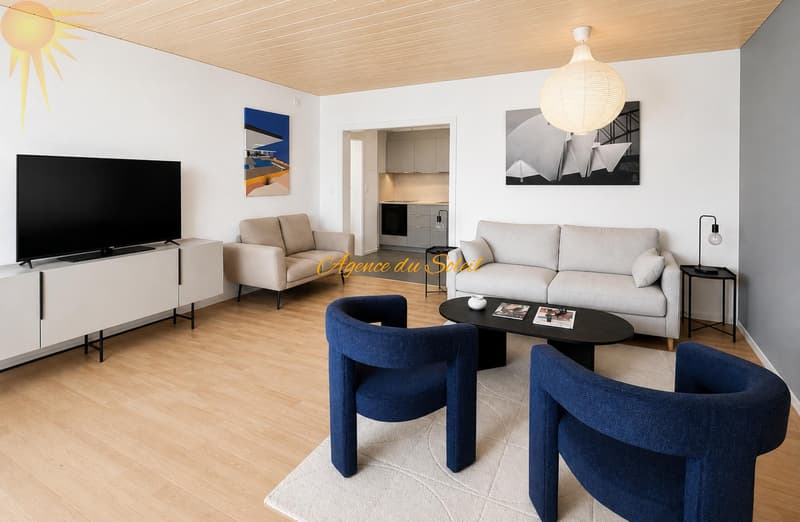 À louer (saison hiver) ce cosy et vaste studio au centre de Crans ! (1)
