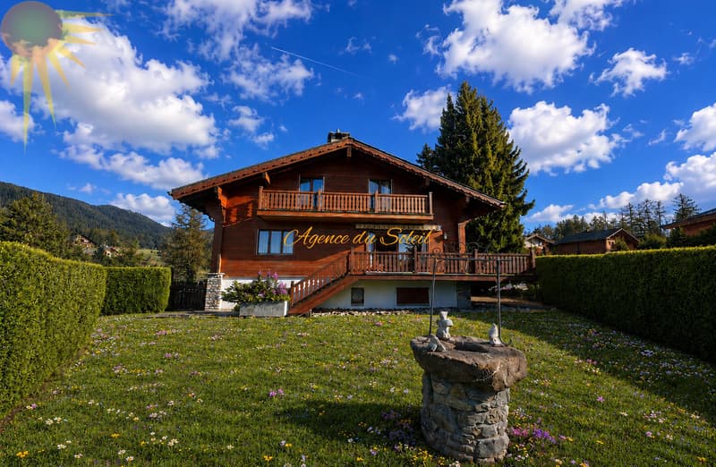 En Exclusivité ! Superbe chalet de 8.5 pièces en bordure du golf Ballesteros à Crans ! (1)
