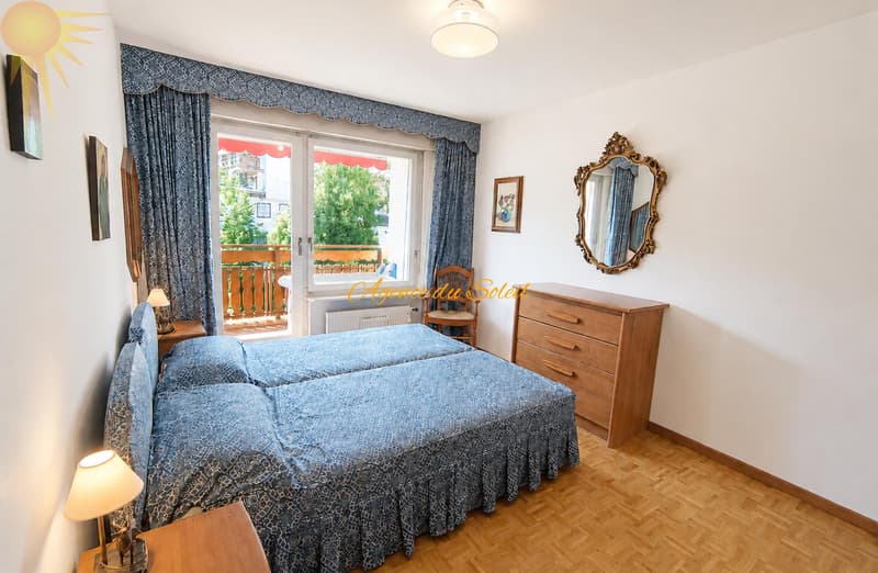 Au coeur de Crans, spacieux appartement traversant (est-ouest) de 2.5 pièces avec 2 balcons ! (9)