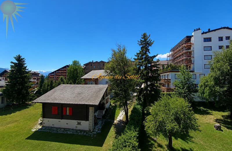 Au coeur de Crans, spacieux appartement traversant (est-ouest) de 2.5 pièces avec 2 balcons ! (7)
