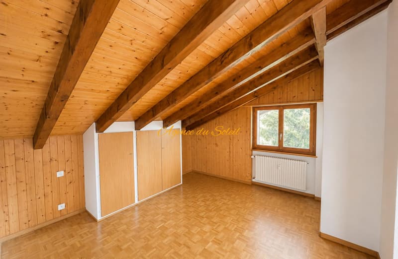 Grand studio en attique à Crans ! (5)