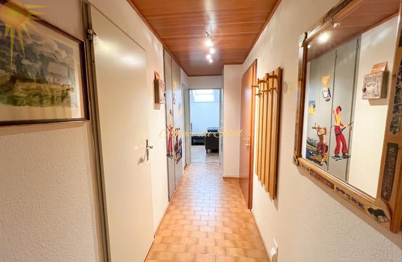À louer (saison): Très cosy appartement de 3.5 pièces à proximité du funiculaire ! (6)