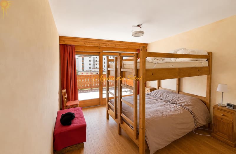 Au coeur de Crans ! Élégant appartement de standing de 3,5 pièces avec vaste terrasse orientée est! (7)