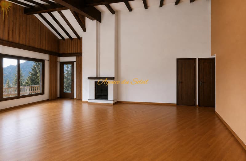 Agréable maison comprenant 2 appartements séparés, située à 5 minutes en voiture de Crans-Montana ! (4)