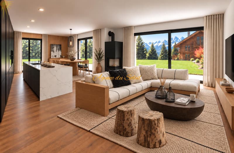 Appartement de standing de 4,5 pièces, neuf et idéalement situé à Crans ! (1)